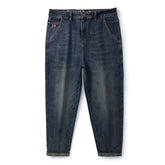 Jean droit vintage minimaliste pour homme grande taille